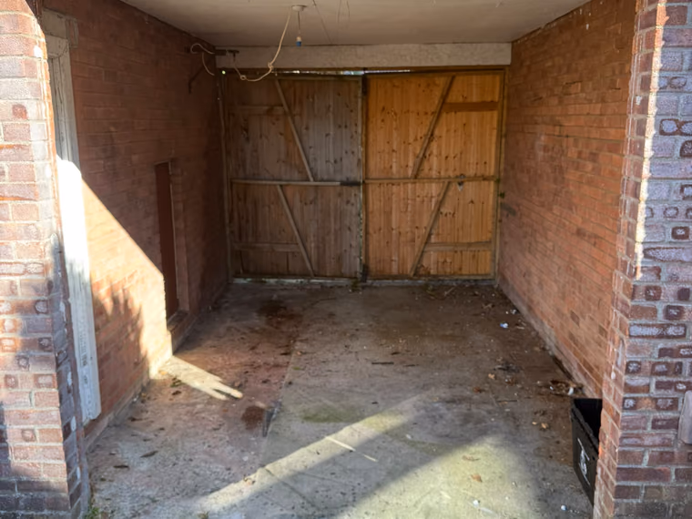 After: full garage clearance
